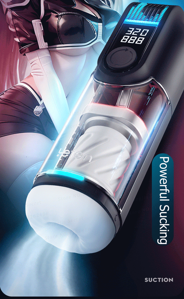 Leten Automatic Telescopic Powerful Sucking Male Masturbator Cup Voice Blowjob Vaginal Sex Machine