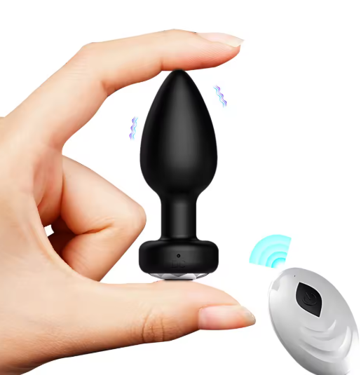 Mini Vibrating Butt Anal Plug Remote Control Anal Plug Vibrator for Women Men Prostate Stimulator Stimulator Dildo