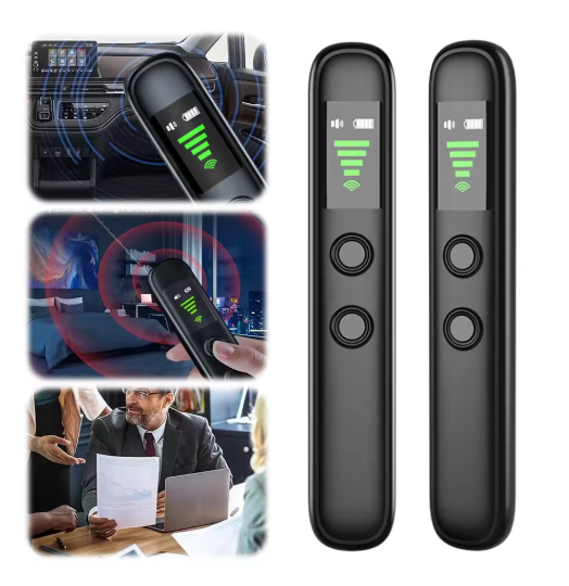Camera Detector GPS Tracking Detector Protective Alarm Anti-Positioning Listening Device Finder for Hotels Travel Office Car
