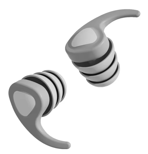 2Pairs 3-Layer Powerful Noise-Canceling Earplugs Adult and Child Ear Protectors Noise-Reducing Design Suitable for Pools, Bathing, Showers, and Surfing