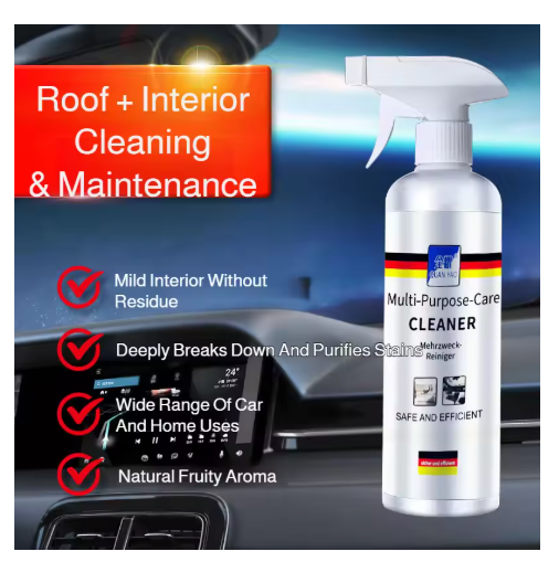 300ML Car Seat Interior Refurbishment Cleaner Leather No-Rinse Stain Remover
