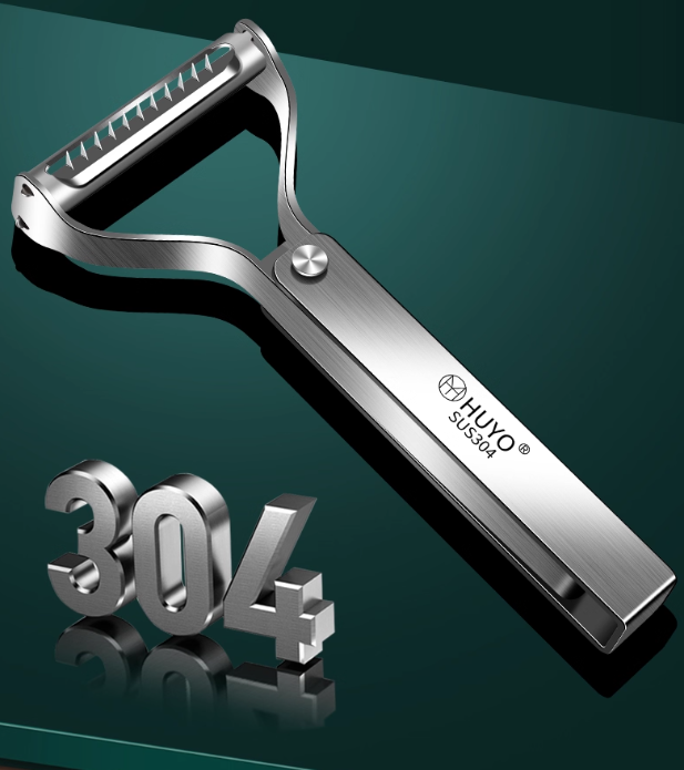 Premium Stainless Steel 2-in-1 Rotating Peeler and Grater Built to last 30 years