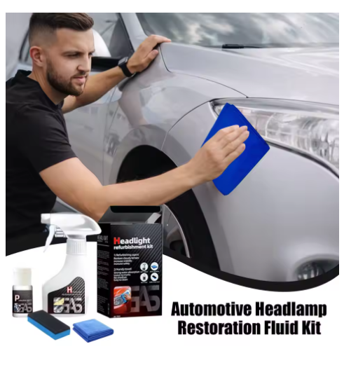 180ml Car Headlight Restoration Polishing Kits Headlamp Scratch Remover Repair Cleaning Paste Remove Oxidation Polish Liquid
