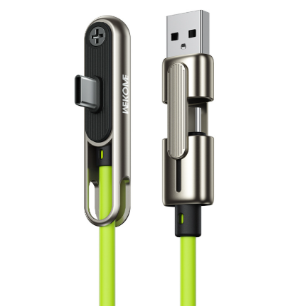 240W Triple-Function Fast Charging Cable Type-C to Type-C and USB-A to Type-C  Foldable phone stand Compatible with Apple, Samsung smartphones, laptops and tablets