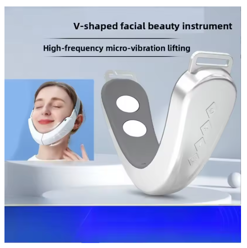 Smart V-Face Beauty Device EMS Microcurrent Facial Massager Portable Foldable Slimming Facial Device 12-Level Lifting & Firming Double Chin Reduction & Contouring Wonder