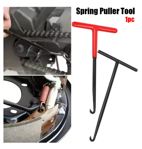 Durable Exhaust Spring Hook - T Shaped Handle Puller Tool for Motorcycle Bike Vehicle Exhaust Pipe Installation & Removal