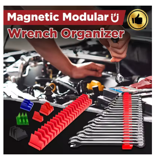 23/46 Slots Wrench Organizer Wrench Storage Rack Plastic Spanner Tools Holders Wrench Holder Wrenches Keeper