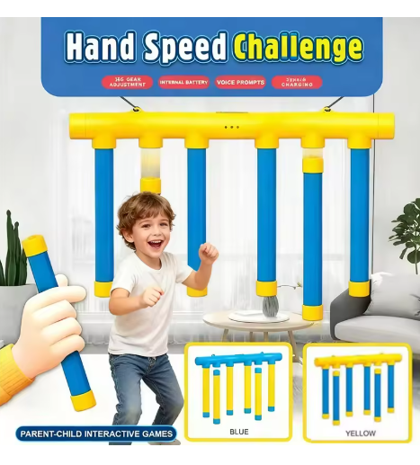 Quick-Eyes Grab Stick Machine | Sensory Integration Training Reaction Stick for Children and Adults | Educational Toy | Parent-Child Interactive Hand-Eye Coordination Training Equipment