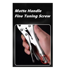 9-inch U-Shaped Welding Locking Pliers, Adjustable Multifunctional Metal Welding Clamp Pliers Quick-lock Release for Easy Removal