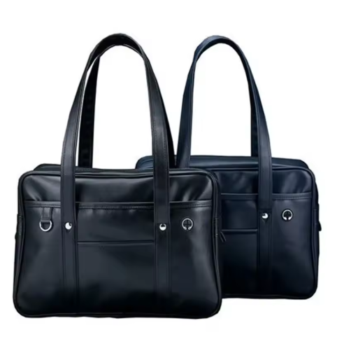 Leather Schoolbag Japanese Wide Application Japanese Handbag Large Capacity Waterproof
