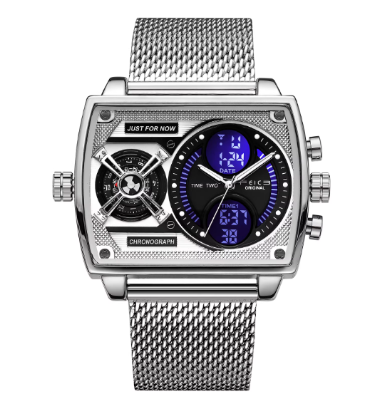 High-end Three-Handed Star Wheel Concept Watch with a Bold Large Dial