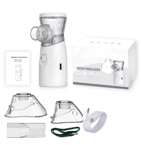 Portable Rechargeable Ultrasonic Micro-mist Nebuliser – Handheld Nebuliser for Adults and Children