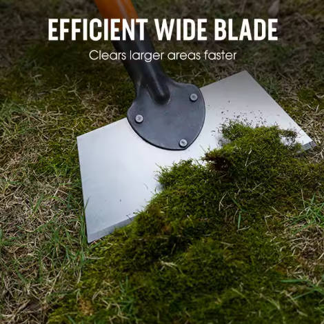 Metal Weed Cleaning Shovel, Stainless Steel De-icing Shovel, Multifunctional Outdoor Garden Shovel, Farm Weeding and Planting Shovel