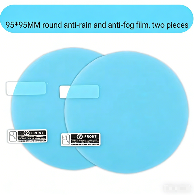 2Pcs Micro-Nano Rear-View Mirror Rain-Repellent Film | Rainy-Day Side Window and Reversing Mirror Anti-Fog Film | Universal Car Water-Repellent and Anti-Glare Protective Film