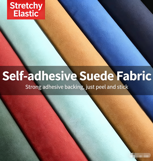 50×149cm Premium Suede | Fabric specifically designed for car and home interior modifications | Self-adhesive, peel-and-stick highly elastic and durable