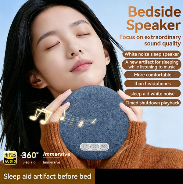 Sound-Focused Sleep Speaker Enjoy Music by Your Pillow  Without Disturbing Your Partner More comfortable than headphones Better sound quality than a mobile phone  Truly unobtrusive sleep aid