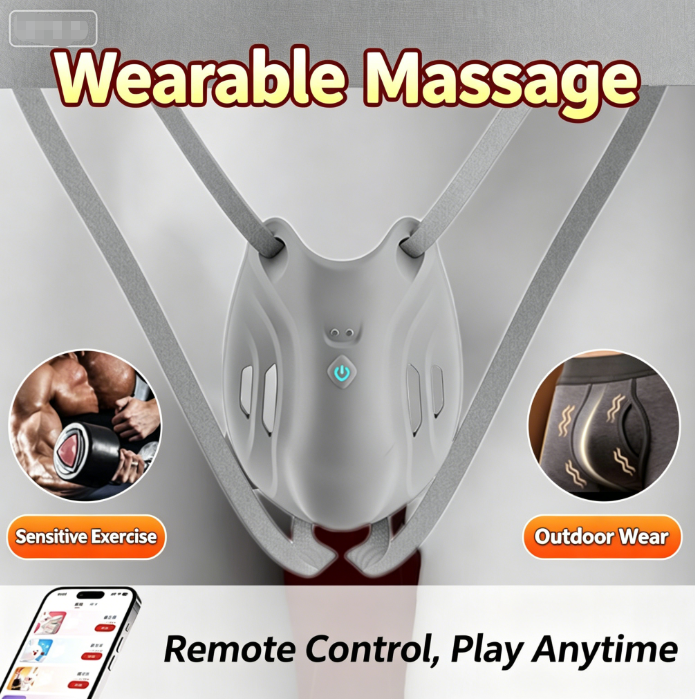 Smart Vibrating Underwear Men App Remote Control Ball-Enhancing Design 9-Speed Voice-Activated Interaction