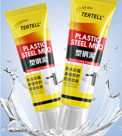 125ml High-Strength Leak-Proof Adhesive | High-Strength, Quick-Drying PVC Putty | Waterproof, Mould-Resistant, High and Low Temperature Resistant