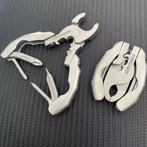 Mini 9-in-1 Folding Pocket Pliers and Screwdriver EDC Tool Set