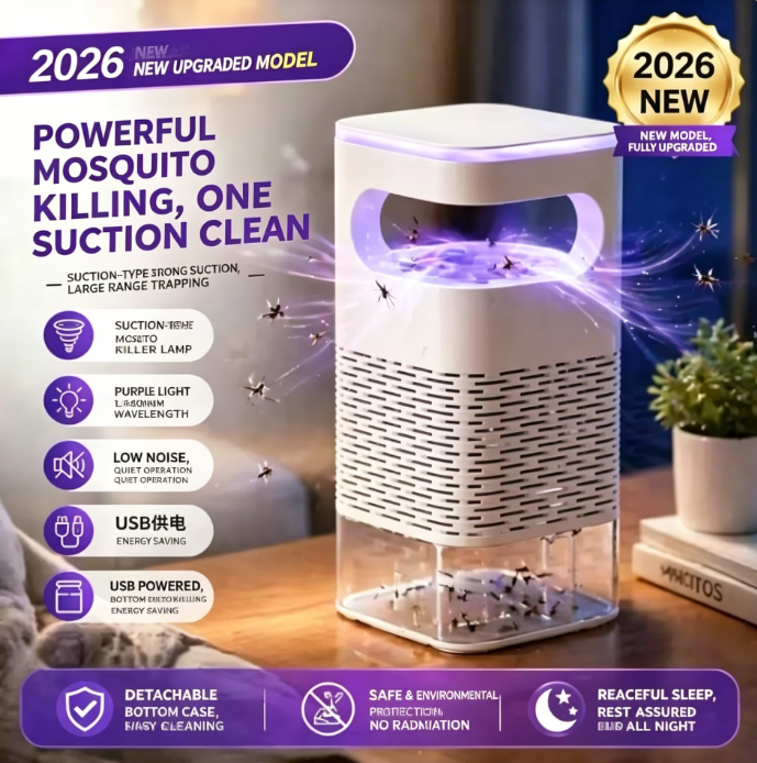 Suction-type UV Physical Mosquito Trap