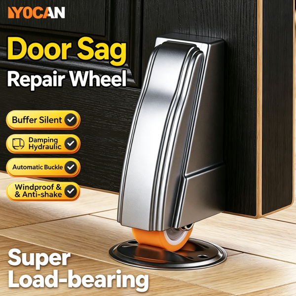 Door Bottom Rollers | Door Sagging Correction Rollers | Damped Hydraulic Cushioning for Quiet Operation | Ultra-High Load Capacity to Prevent Sagging