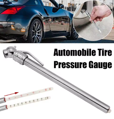Portable Pen Tire Gauge, Mechanical Tire Pressure Tester, Automotive Tire Gauge, No Battery Tire Gauge