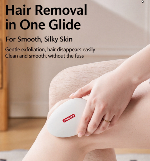 Nano Pain-Free Hair Removal Device | Cutting-edge pain-free physical hair removal technology that gently exfoliates without damaging the skin