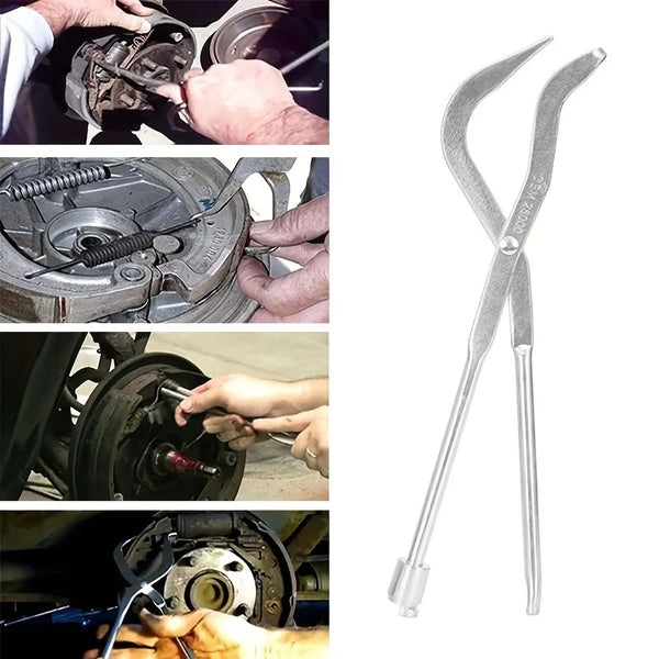 Drum Brake Spring Pliers Automotive-Specific Removal Tool Drum Brake Shoe Spring Installation/Removal Maintenance Pliers Brake Adjustment Tool