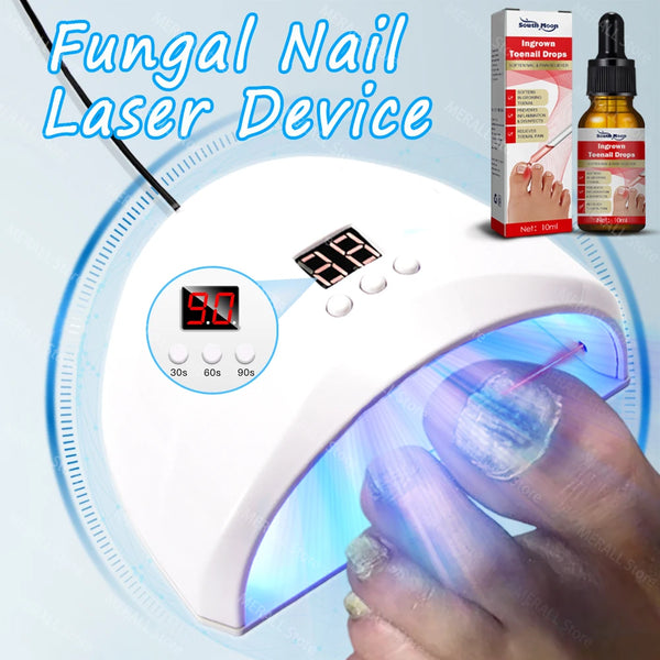 Fungal Nail Laser Device Nails Fungus Fast Repair Onychomycosis Toenail Fingernail Removes Nail Fungus Foot Care Cure Ingrown