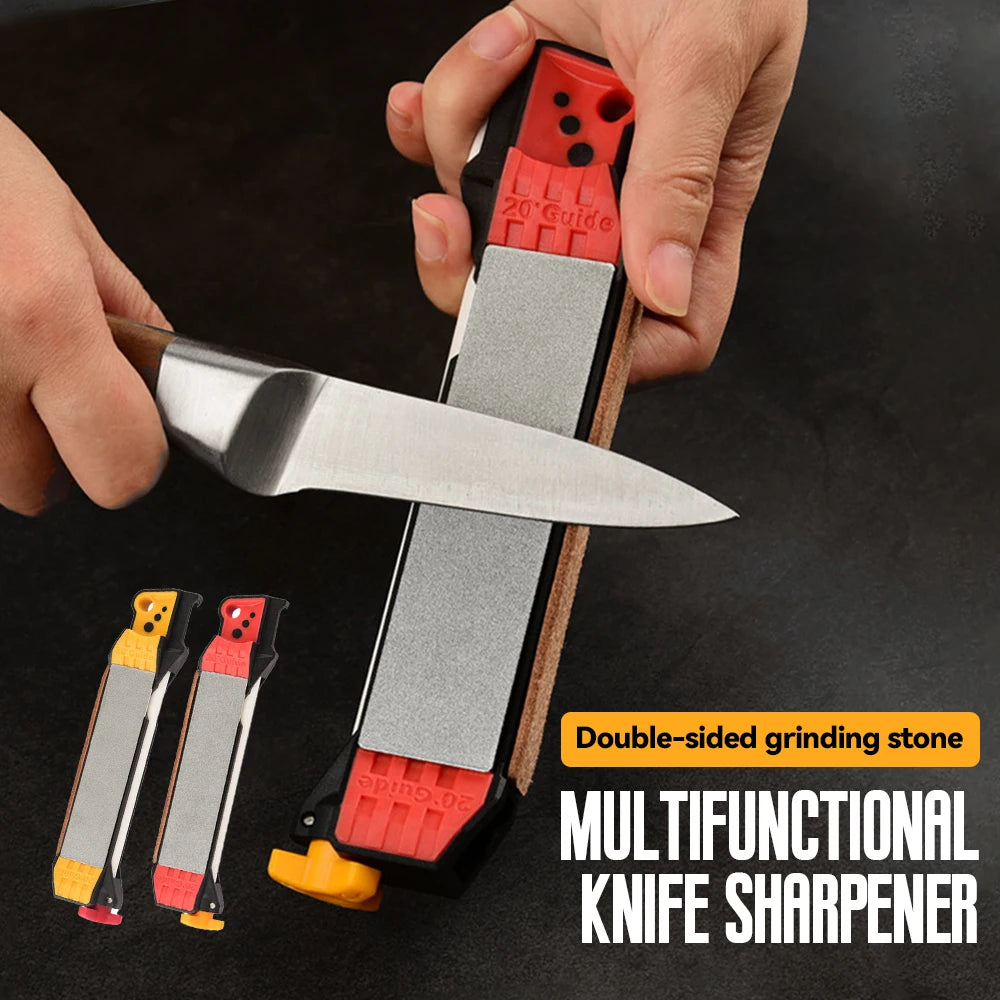 Double Sided Adjustable Diamond Knife Sharpener Outdoor Camping Kitchen Double Sided Knife Sharpener Outdoor Quick Sharpener
