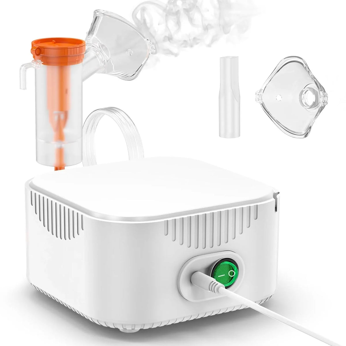 Compressor Nebulizer Oxygen Inhalation Device Mini Silent Steam Nasal ...