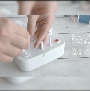 Electric Bobbin Winder Portable Automatic Bobbin Winder Organize Twine Sewing Needle Threading Home Winding Machine DIY Accessor