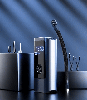 Car Air Pump 160PSI Multifunctional Full Selfstop Intelligent Digital Display Wireless Car Inflator Electric Pump