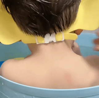 Children Waterproof Cap Safe Baby Bath Visor Adjustable Accessories Visor For Bathing Protect Eyes Ears PVC Suit 0-6 Kids