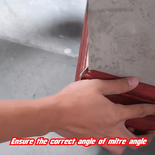 2 in 1 Mitre Measuring Cutting Tool Measure Bevels and Miter Sawing Angle Cutting Tool Precise Cutting Hand Tool