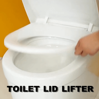 3PCS Toilet Lid Lifter Toilet Seat Lifter Handle Lifter Adhesive Avoid Touching Toilet Cover Handle For Home Travel Hotel Bathroom