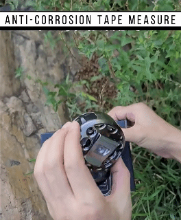 The Stainless Steel Tape Measure That Never Breaks 3/5/7.5m Permanently Durable Metric Tape Stainless Steel Retractable Ruler Tape Measure Anti-corrosion