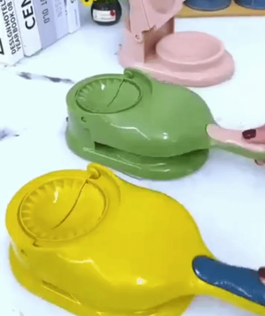 2-in-1 Efficient Dumpling Maker Crepe Maker