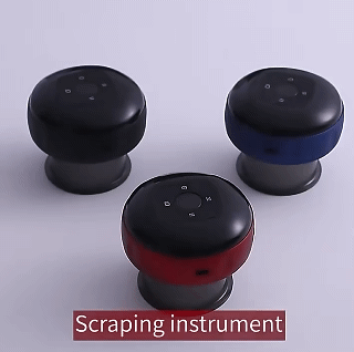 Wireless Electric Cupping Device Gua Sha Massage Vacuum Suction Cups Massage Red light therapy can promote blood circulation, relieve fatigue and pain