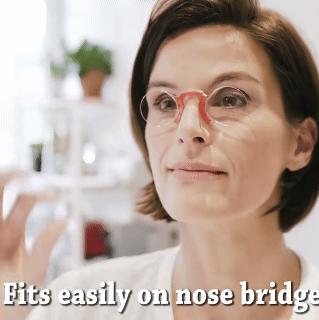 Clip Nose Mini Reading Glasses Readers Glasses Prescription Glasses Without Sideburns Pince