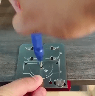 35mm Hinge Punch Locator Adjustable Margin Cabinet Wardrobe Hinge Installation Drilling Mark Positioner Aluminum Auxiliary Tools