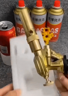 Butane Gas Cartridge Portable Welding Torch Copper