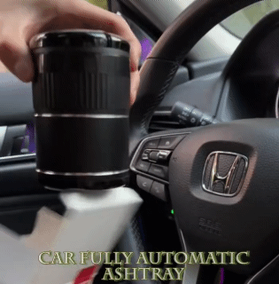 Car Smart Infrared Sensor Ashtray USB Rechargeable
