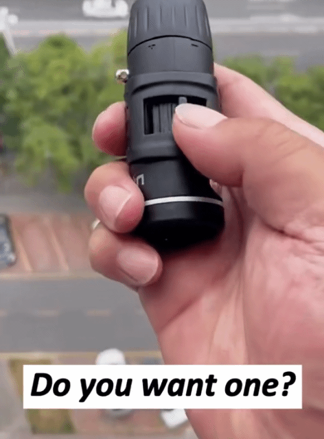 Mini Pocket Monocular 7x18 Double Focusing Telescope Handy Optics Scope for Outdoor Camping Scope Zoom Mini Telescope