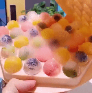 2Pcs 33 Ice Boll Hockey PE Mold Frozen Whiskey Ball Popsicle Ice Cube Tray Box Lollipop Making Gifts Kitchen Tools Accessories