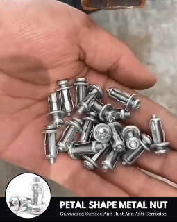 20PCS M4 M5 M6 Expansion Screw Petal Rivets Nuts For Hollow Wall Iron Skin Expansion Lantern Petal Jack Nut
