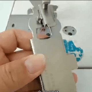 Sewing Seam Guide Presser Magnetic Seam Guide Foot for Domestic Industrial Sewing Machine Presser Foot Fine Tucker Gauge Diy Sewing Tool Accessories