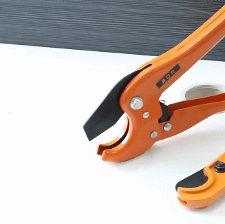 PVC Pipe Cutter Heavy Duty Labor-Saving Hose Scissors PVC PU PP PE Cutter Hose Hand Tools Pipe Shears Plumber Work Tools Cutting