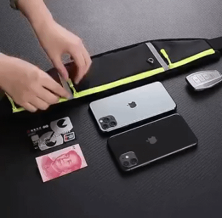 Running Bag Waist bag Belt bag Women Men Sports Fanny Pack Bag Gym Professional Running Waist Bag