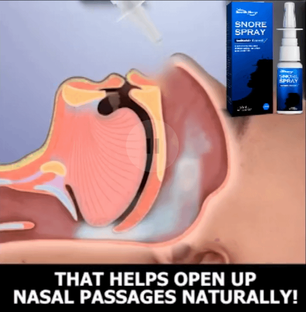 30ML Anti Snoring Spray Stop Snore Throat Relief Sleeping Sneezing Breath Liquid Better Nose Cold Relief Easier Health Care